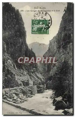 Cartes postales Les gorges de la chapelle et le Guil