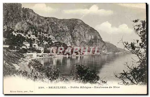 Beaulieu - Petite Afrique - Environs de Nice - Ansichtskarte AK