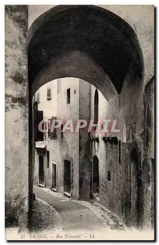 Grasse - Rue Tracadel - Cartes postales