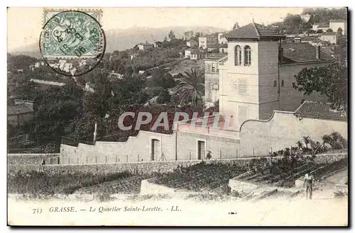 Grasse Ansichtskarte AK Le quartier Sainte lorette