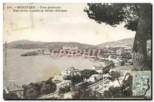 Beaulieu - Vue Generale - Vue prise depuis la Petite Afrique - Cartes postales