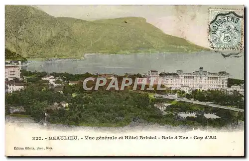 Beaulieu - Vue Generale et Hotel Bristol - Cartes postales