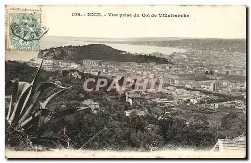 Nice - Vue prise du Col de Villefranche - Cartes postales