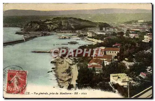 Nice - Vue Generale prise du Montboron - Cartes postales