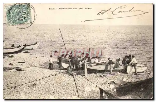 Nice Cartes postales Benediction d&#39un petit bateau