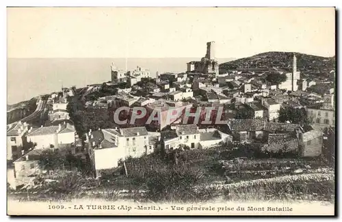 La Turbie Cartes postales Vue generale prise du Mont Bataille