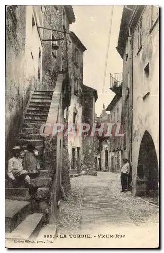 La turbie Ansichtskarte AK Vieille rue