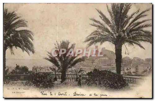 Cannes Cartes postales Le Suquet