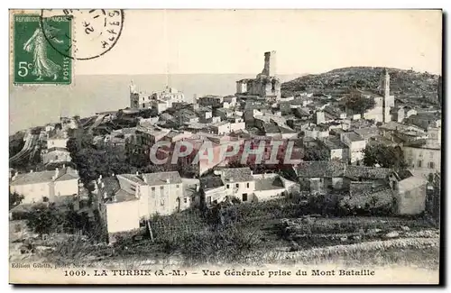 La Turbie Cartes postales Vue generale prise du Mont Bataille