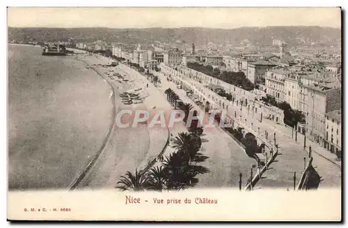 Nice Cartes postales Vue prise du chateau