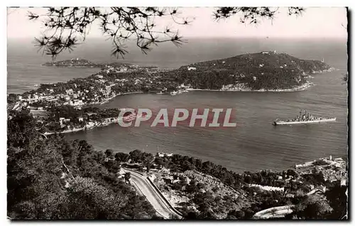 Villefranche Cartes postales moderne Vue sur la baie et le cap Ferrat