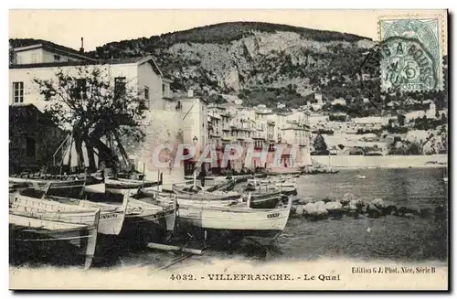 Villefranche Cartes postales Le quai