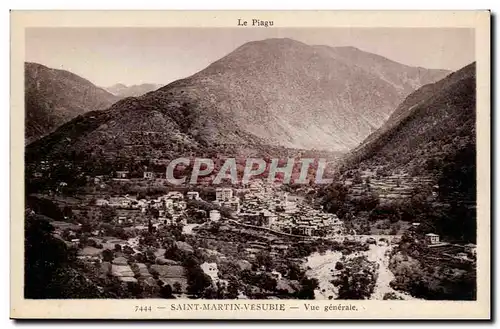Saint Martin Vesubie Cartes postales Vue generale