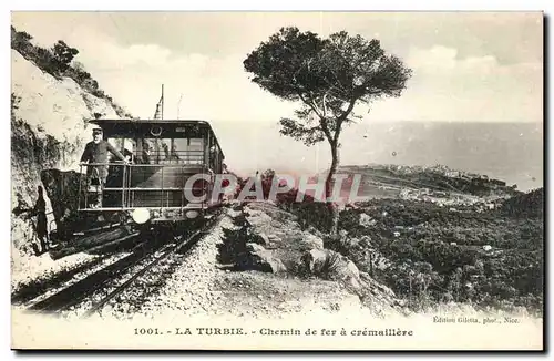 La Turbie - Chemin de Fer a cremaillere - Ansichtskarte AK