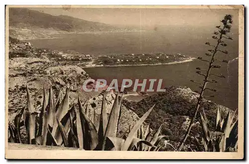 La Turbie - Le Cap Martin vu de Rond Pont et la Turbie - Ansichtskarte AK