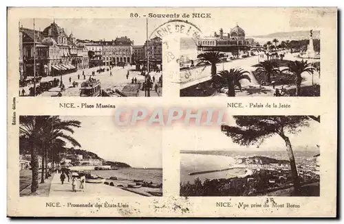 Nice - Souvenir de Nice - Ansichtskarte AK