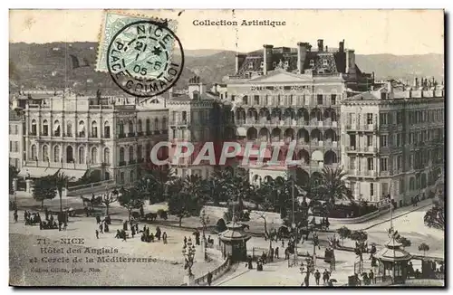 Nice - Hotel des Angais et Cercle de la Mediterranee - Cartes postales