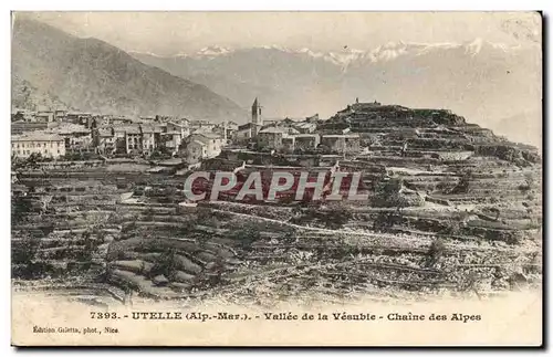 Utelle - Vallee de la Vesuble - Chaine des Alpes - Cartes postales