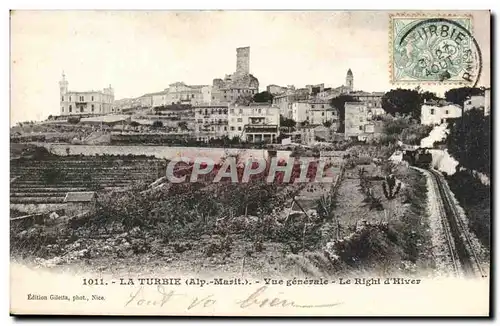 La Turbie - Vue Generale - Le Righi d&#39Hiver - Cartes postales