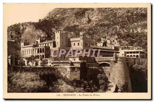 Monaco - Le Palais du Prince - Cartes postales