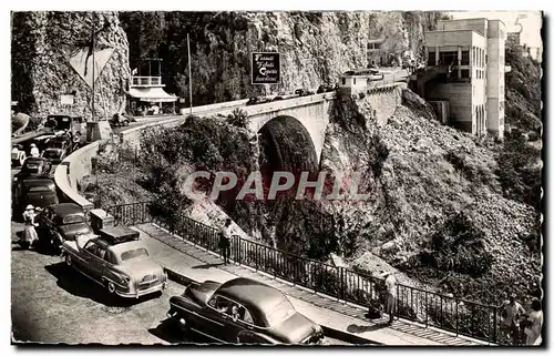 Menton - La Frontier - France - Italie - Le Pont Saint Louis - Ansichtskarte AK