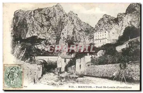 Menton - Pont Saint Louis - Bridge - Cartes postales