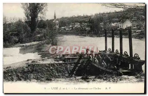 Usse - Deversoir sur l&#39Indre - Cartes postales