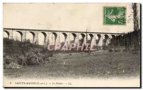 Saint Maure - Le Viaduc - Ansichtskarte AK