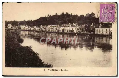 Veretz et le Cher - Cartes postales