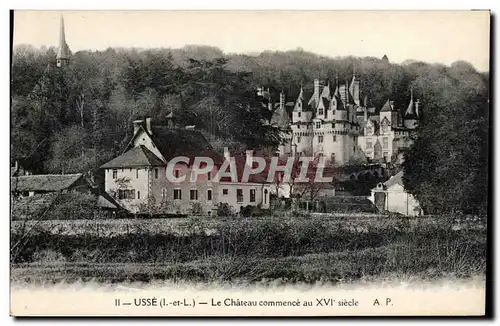 Usse -Le Chateau commence au XVI siecle - Ansichtskarte AK