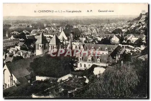 Chinon - Vue Generale - Cartes postales