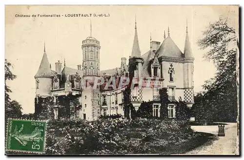 Louestault - Chateau de Fontenailles - Ansichtskarte AK