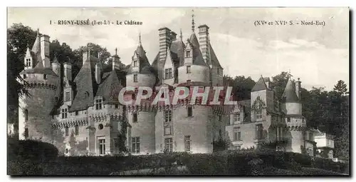 Rigny - Usse - Le Chateau - Cartes postales