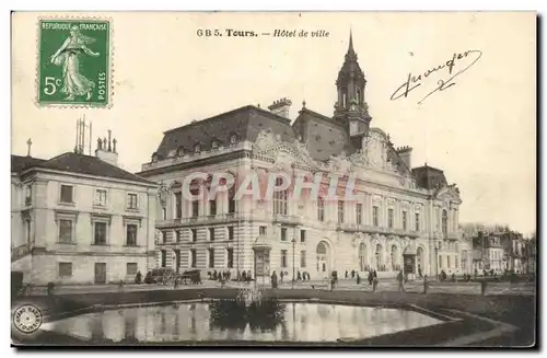 Tours - Hotel de Ville - Cartes postales