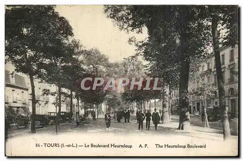 Tours - Le Boulevard Heurteloup - Cartes postales