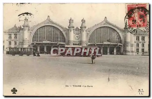 Tours - La Gare - Cartes postales