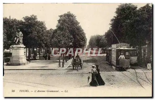 Tours - L&#39Avenue Grammont - Cartes postales