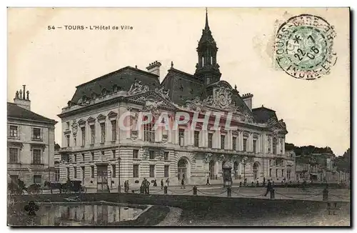 Tours - L&#39Hotel de Ville - Cartes postales