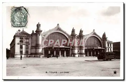 Tours - La Gare - Cartes postales