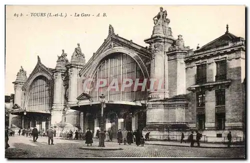 Tours - La Gare - Cartes postales