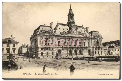 Tours - Le Nouvel Hotel de Ville - Cartes postales