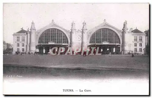 Tours - La Gare - Cartes postales