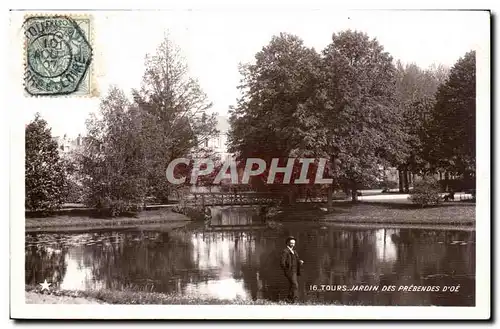 Tours - Jardin des Prebendes D&#39oe - Ansichtskarte AK