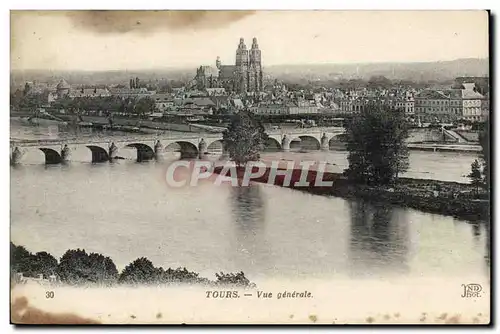 Tours - Vue Generale - Cartes postales