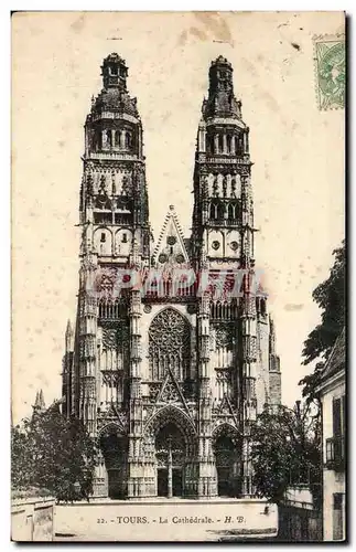 Tours - La Cathedrale - Cartes postales