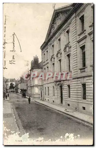 Tours Cartes postales Lycee de jeunes filles