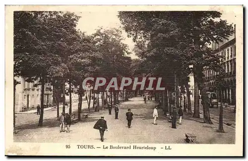 Tours Cartes postales Boulevard Heurteloup