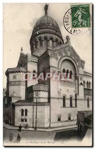 Tours Cartes postales Basilique Saint Martin