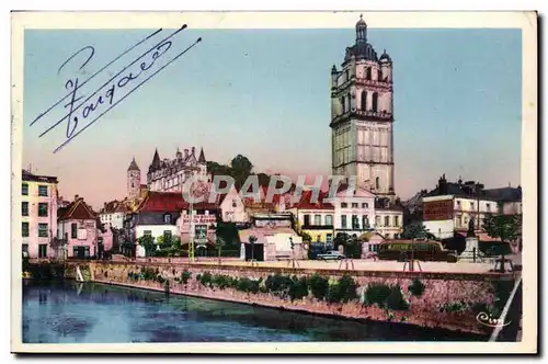 Tours Cartes postales La tour Saint Antoine et le chateau