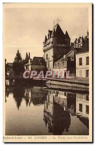 Loches Ansichtskarte AK La porte des cordeliers